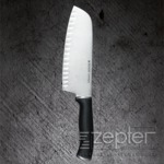  Resolute - Nůž Santoku s dutým ostřím 